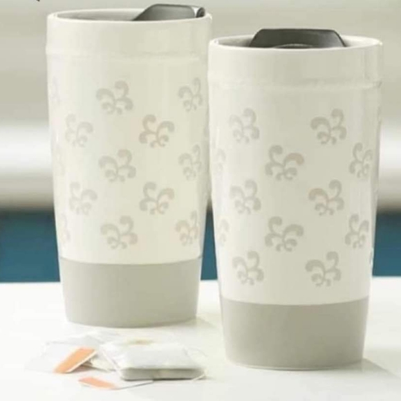Princess House Cafetera Espresso & Marbella insulated tumblers - Picture 2 of 3